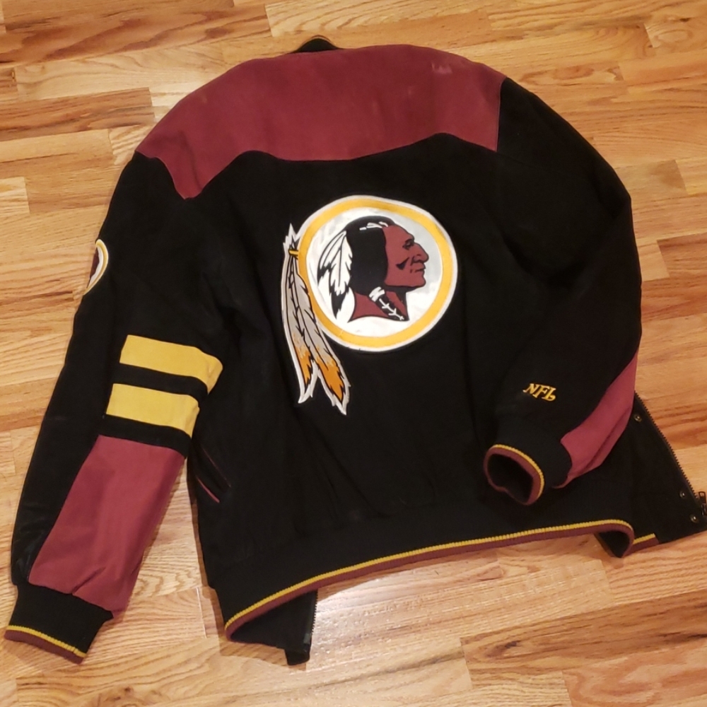 Leather NFL Redskins Jacket